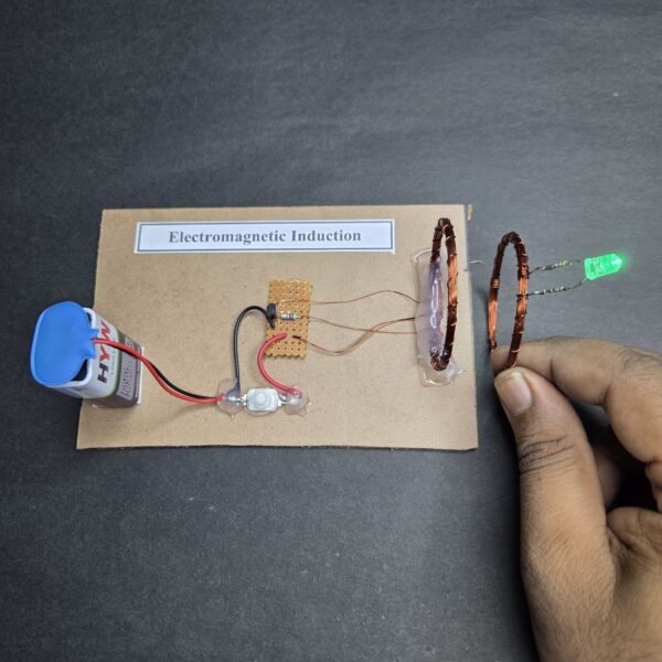Electromagnetic Induction Working Model - Image 3
