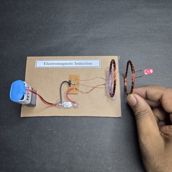 Electromagnetic Induction Working Model - Image 4