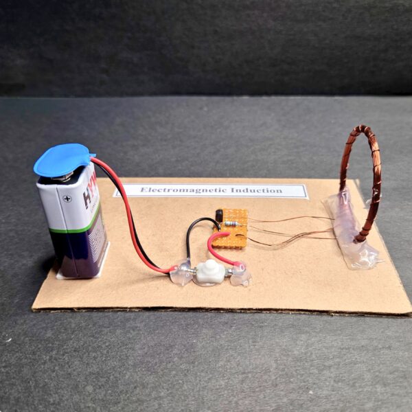 Electromagnetic Induction Working Model - Image 2