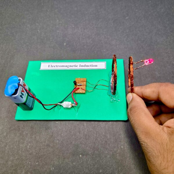 Electromagnetic Induction Working Model - Image 2