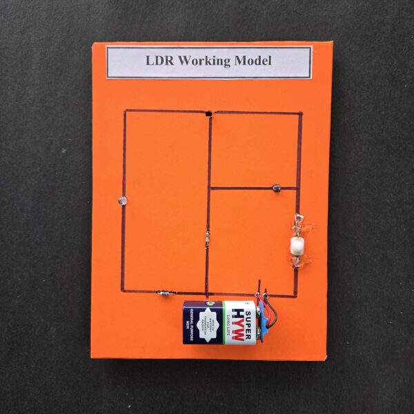 LDR Project Working Model | Day Night Sensor Circuit