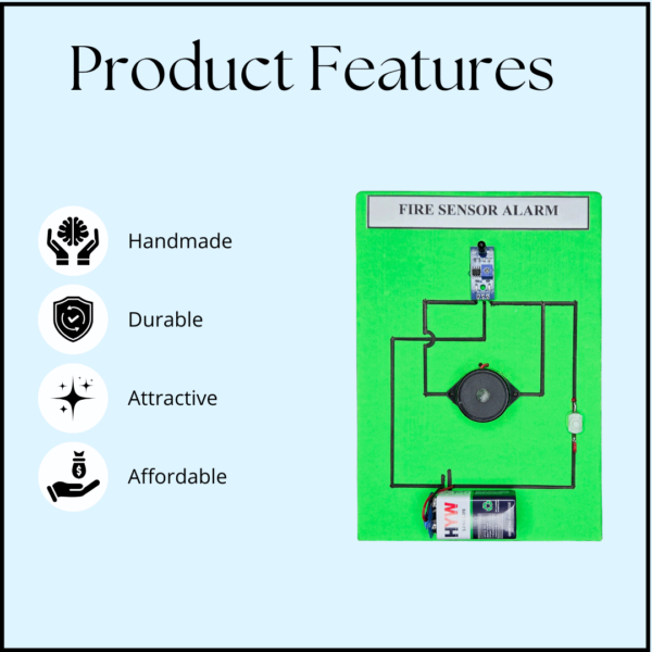 Fire Sensor Alarm Working Model - Image 5