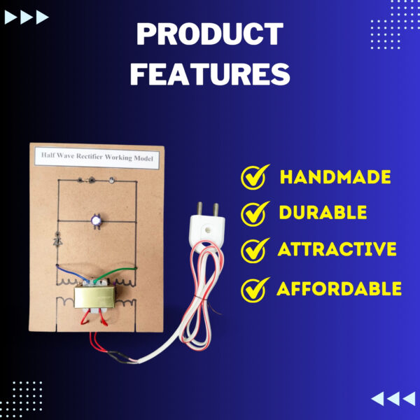 Half Wave Rectifier Working Model