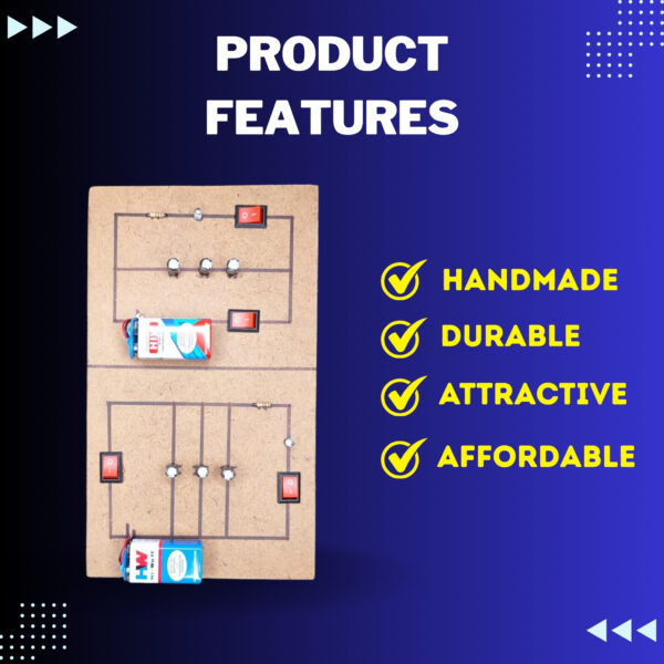 parallel and series combination of capacitor working model